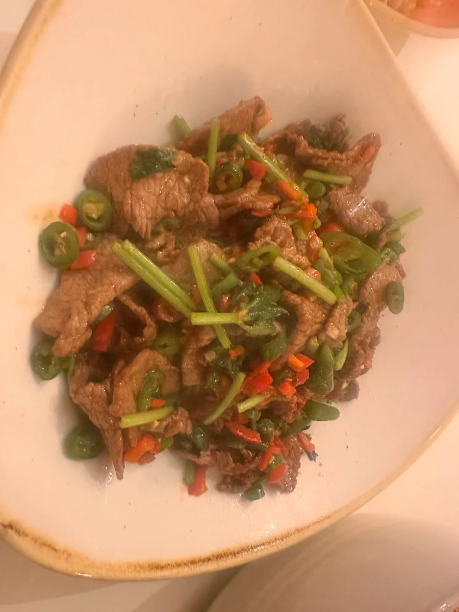 小炒牛肉